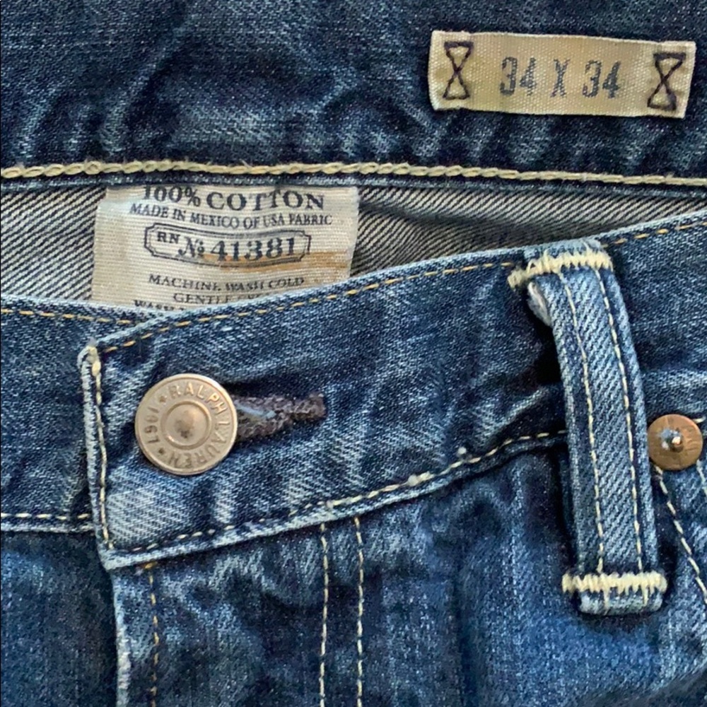Men’s Ralph Lauren polo 34 x 34 jeans